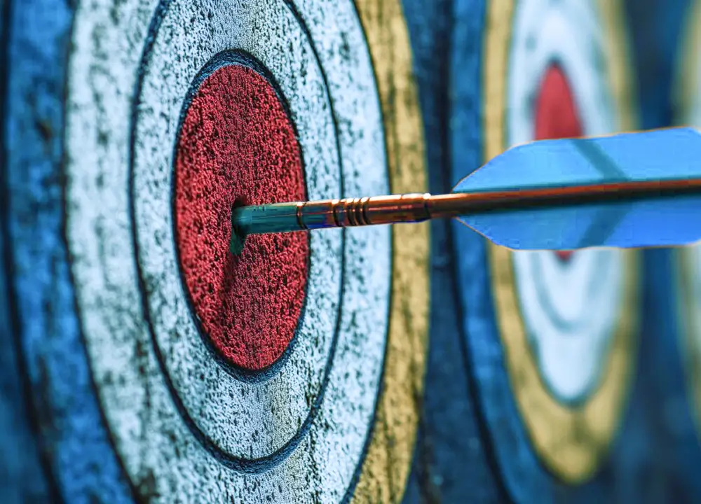 Arrow and arrow board background